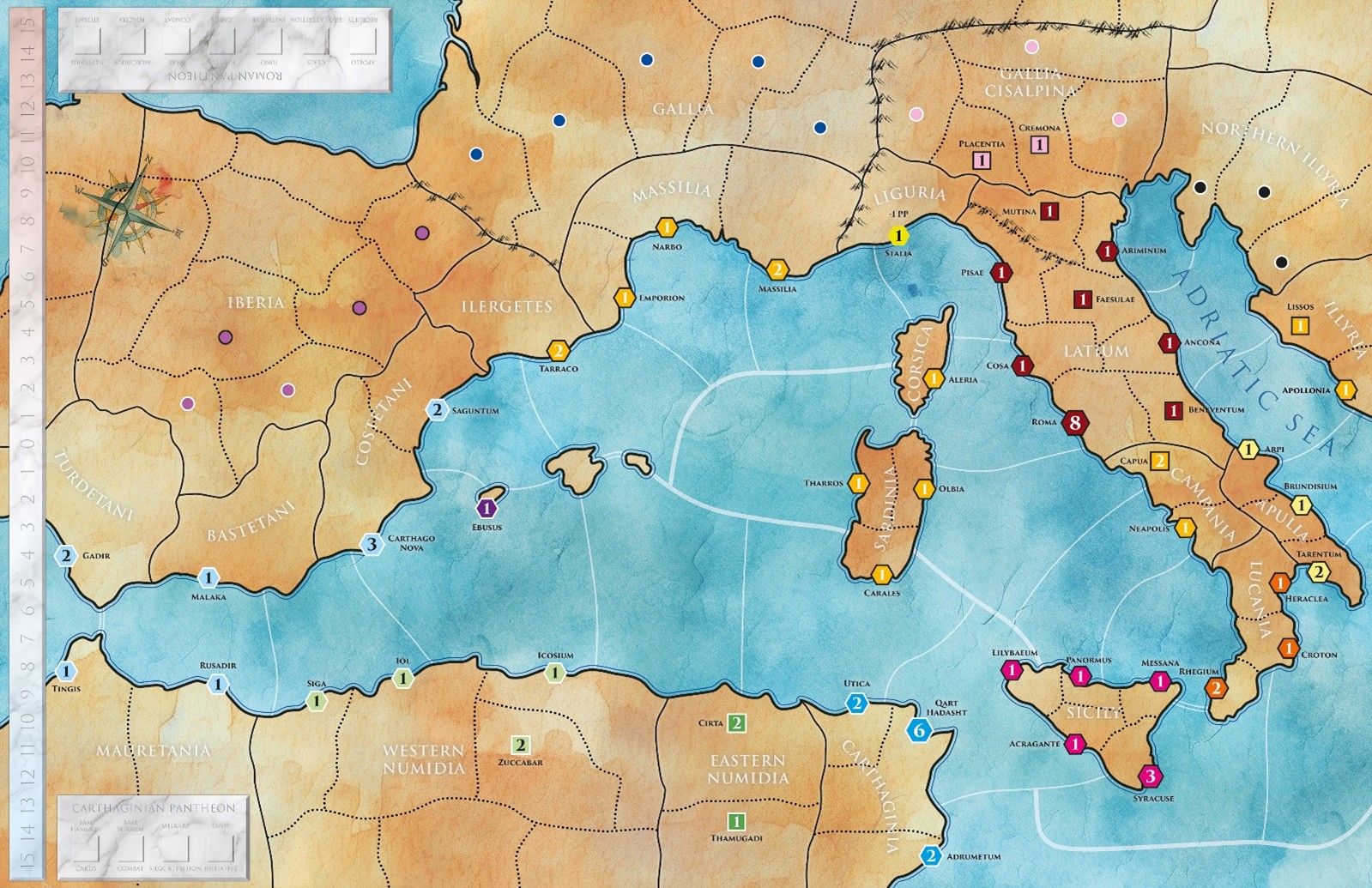 Punicus Mapa Proto